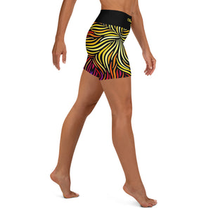 Tropic - pacifico font - Yoga Shorts