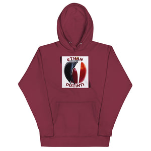 Painted Apple - Color : Maroon - Unisex Hoodie *NOTE : This Item "Run Small" Order A Size Bigger Than Your Size.