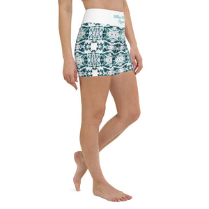 Diamonds - pacifico font - Yoga Shorts