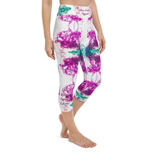 Load image into Gallery viewer, A Splash Of Paint - Yoga Capri Leggings
