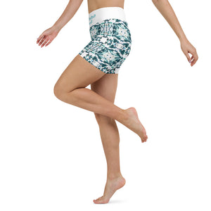 Diamonds - pacifico font - Yoga Shorts