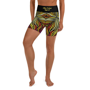 Tropic - pacifico font - Yoga Shorts