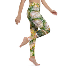 Load image into Gallery viewer, Pineapple Design - Yoga Leggings
