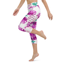 Load image into Gallery viewer, A Splash Of Paint - Yoga Capri Leggings
