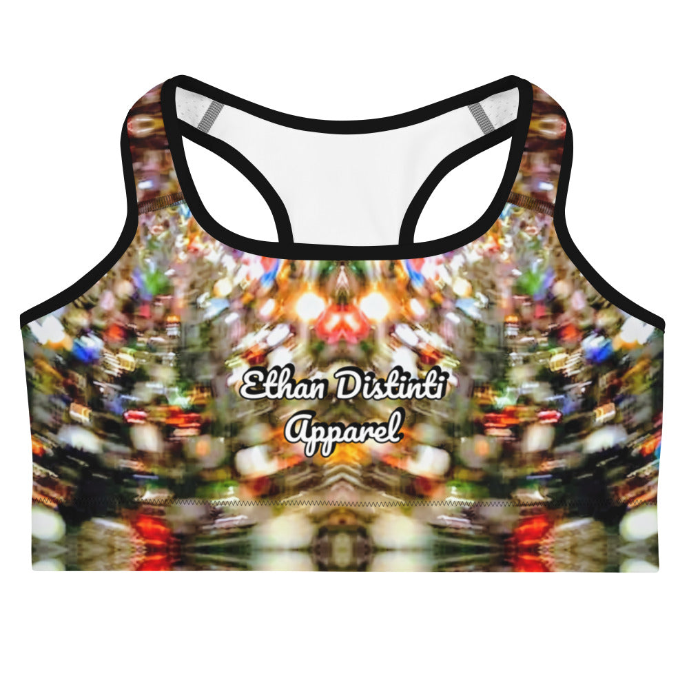 Blurry Lights - Sports bra