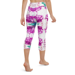 A Splash Of Paint - Yoga Capri Leggings