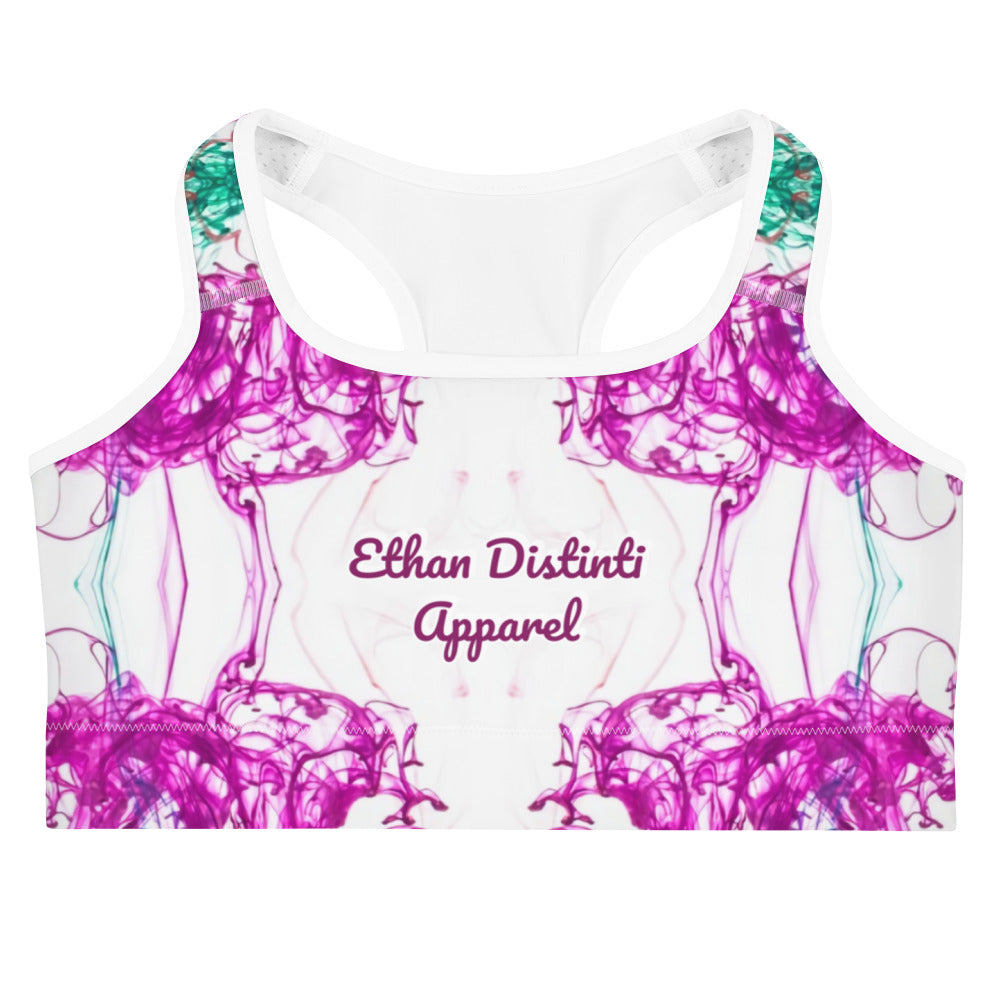 Splash of pnt w/ Sports bra