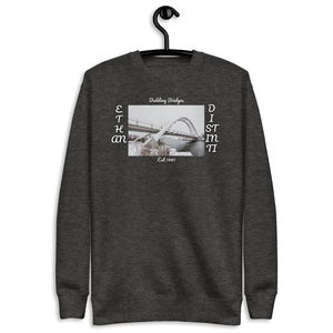 Building Bridges - Color : Charcoal Heather - Unisex Fleece Pullover *NOTE : This Item "Run Small" Order A Size Bigger Than Your Size.