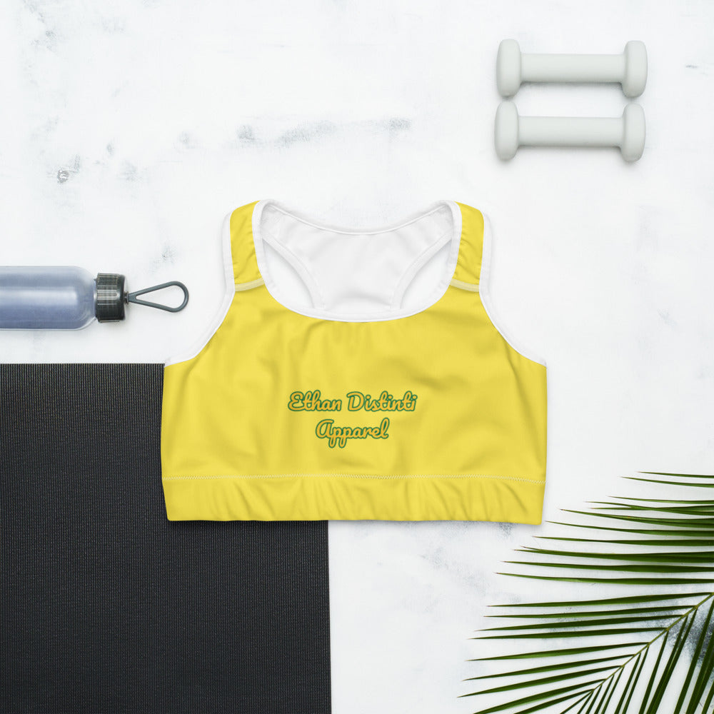 Lemon Yellow 1 - Sports bra