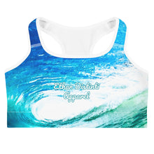 Load image into Gallery viewer, Ocean Views - pacifico font - Sports bra
