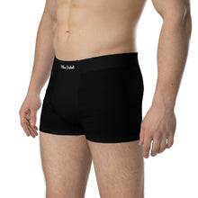 Load image into Gallery viewer, Black w/ White Pacifico font (Boxer Briefs)
