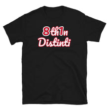 Load image into Gallery viewer, Number 81 - Black With White Text, Red Outline, Red Numbers With White Outline - Short-Sleeve Unisex T-Shirt
