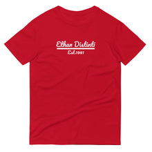 Load image into Gallery viewer, Ethan Distinti Est.1981 - Coll #1 Available In Other Colors With White Text - Unisex Short-Sleeve T-Shirt
