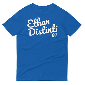 E.D.A Signature - BIG PRINT - White Text - Coll #1 - Avail In Other T-Shirt Colors - Unisex Short-Sleeve T-Shirt