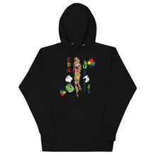 Load image into Gallery viewer, Ethan The Merman - Paint Splash Coll #6 Unisex Hoodies Are Available In The Colors Of BLACK, WHITE  **NOTE This Hoodie &quot;RUN SMALL&quot; Please Order A Size Bigger Than Your Normal Size.
