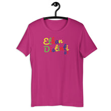 Load image into Gallery viewer, E.D.A 4 Colors Signature - Coll #2 - Available In Other T-Shirt Colors - Short-Sleeve Unisex T-Shirt
