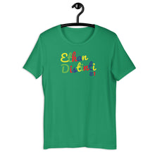 Load image into Gallery viewer, E.D.A 4 Colors Signature - Coll #2 - Available In Other T-Shirt Colors - Short-Sleeve Unisex T-Shirt
