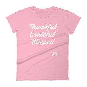 Inspirational Coll #1 -  White Text - Avail In Other Colors - Women's Short Sleeve T-Shirt